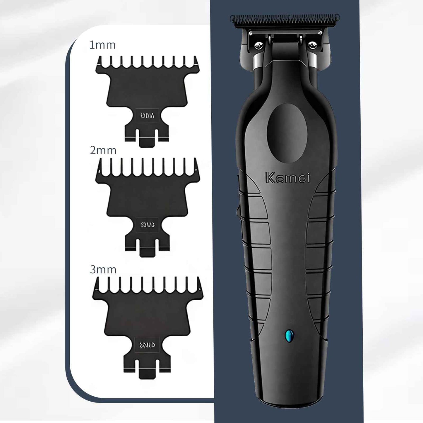 KEMEI 2299 Professional Hair Clippers for Men Professional - Cordless&Corded Barber Clippers for Hair Cutting & Grooming Rechargeable Beard Trimmer