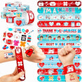 Nurse Party Favors Set - 48 Tattoos & 24 Slap Bracelets