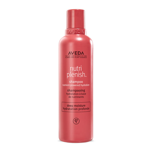 Aveda Nutriplenish Shampoo Deep Moisture | Superfood Shampoo for Dry Hair | Organic Pomegranate Oil, Coconut Oil, Mango Butter | 93% Naturally Derived*, 8.5 Fl Oz