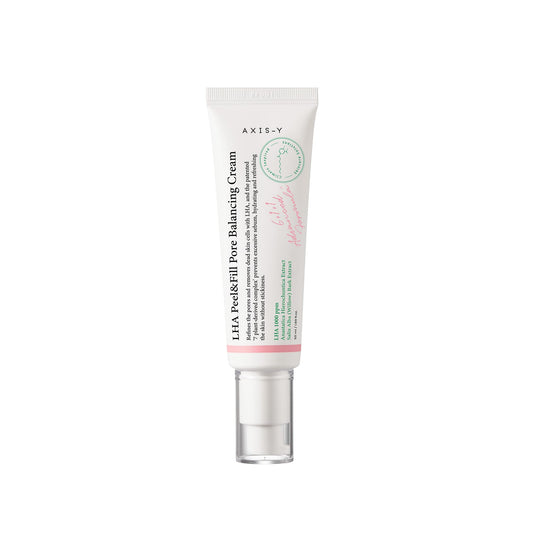 AXIS-Y LHA Peel & Fill Pore Balancing Cream | 50 ml / 1.69 fl. Oz. | Pore Minimizing | Pore Care | Pore Cream | Pore Tightening | Kbeauty