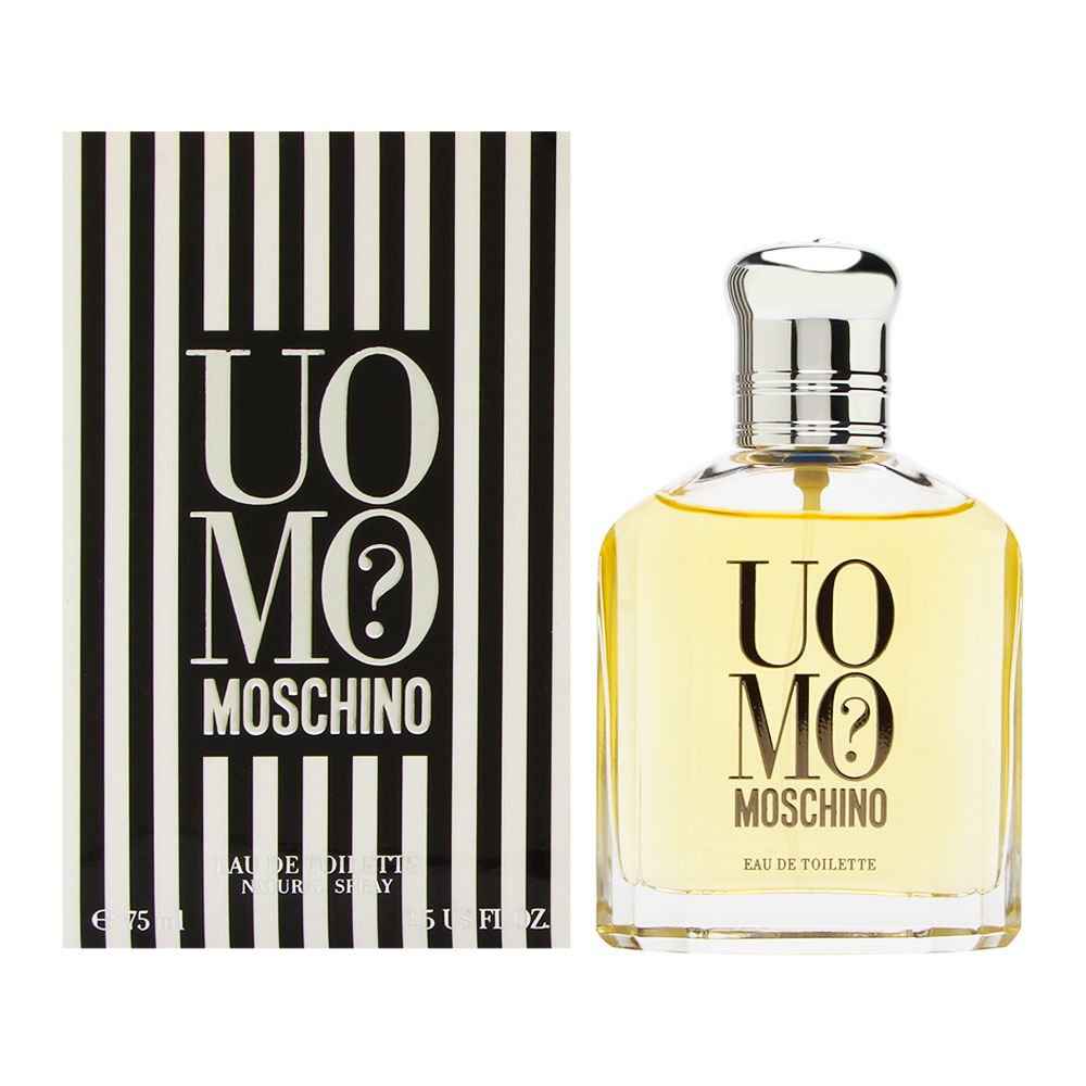 Uomo? Moschino by Moschino for Men 2.5 oz Eau de Toilette Spray