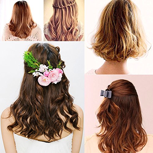 JANYUN 40 Pcs Silicone Heatless Hair Rollers Set - Soft Sleep-In Curlers