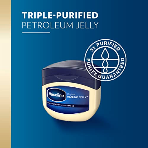 Vaseline Petroleum Jelly Original 3-Pack 13oz Dry Skin Relief