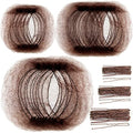Teenitor Hair Net Set - 40 Invisible Nets & 80 Bobby Pins for Ballet Buns