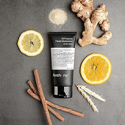 Anthony Day-to-Night Duo, Day Cream SPF 30 Men¡¯s Face Moisturizer with Sunscreen and All-Purpose Facial Moisturizer - Men¡¯s Hydrating Lotion for Dry Skin