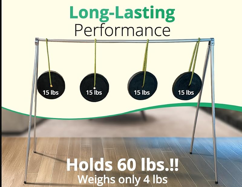 FOL-D-RAK Portable Folding Garment Rack with Carry Bag