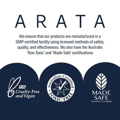 Arata Hydrating & Non-Drying Body Wash With Ayurvedic Coconut & Citrus | All Natural, Vegan & Cruelty-Free | Gentle Cleansing For Women & Men | No SLS, No Parabens - 10 Fl Oz