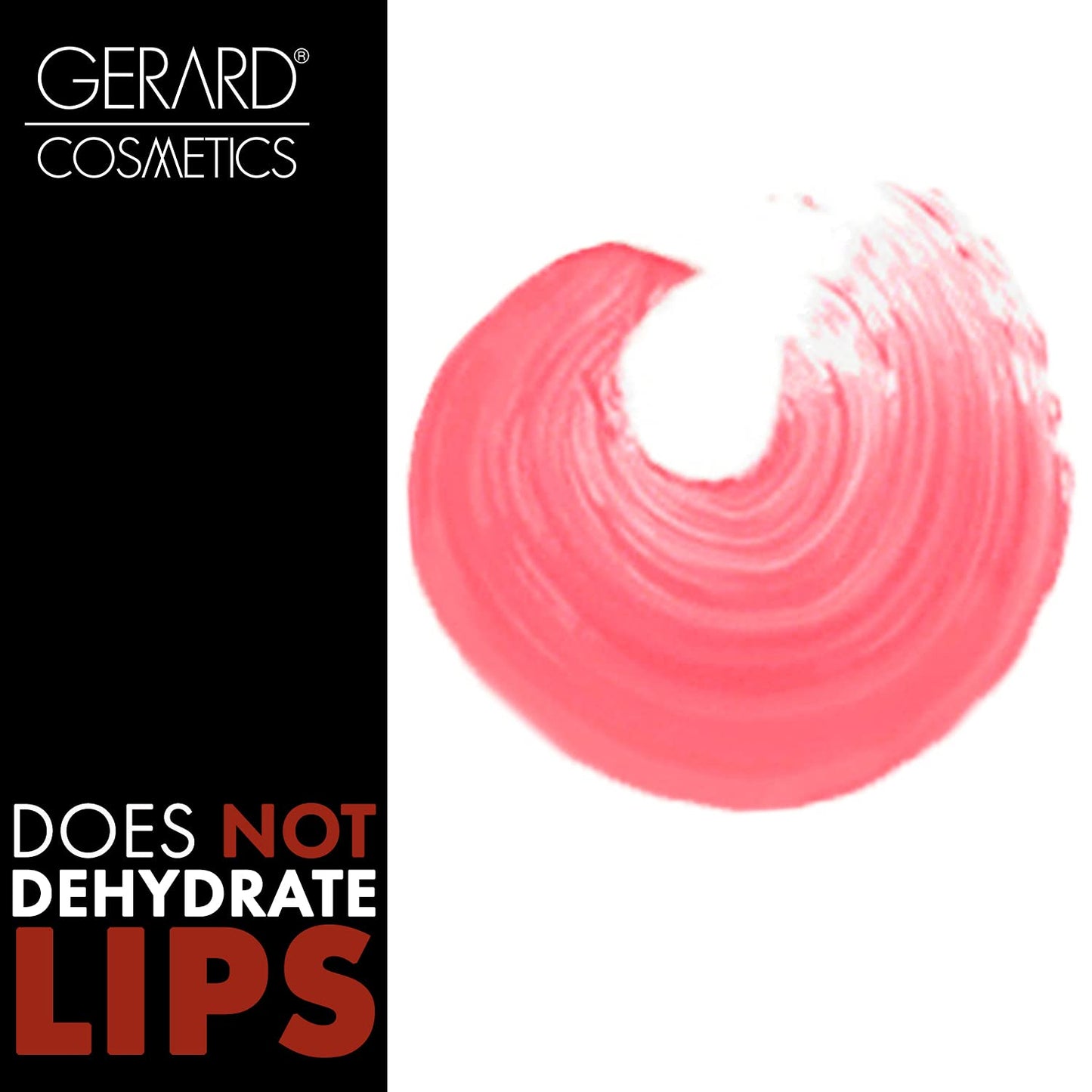 Gerard Cosmetics HydraMatte Liquid Lipstick Strawberry Fields | Pink Lipstick with Matte Finish | Long Lasting and Non-Drying | Super Pigmented Fully Opaque Lip Color