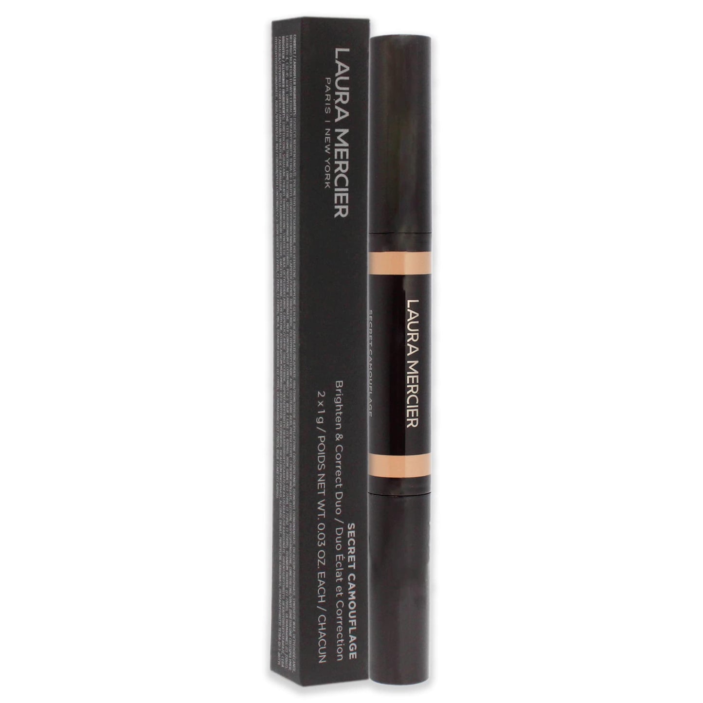 Laura Mercier Secret Camouflage Concealer Duo Stick - 2C Light with Cool Undertones Women 2 x 0.3 oz