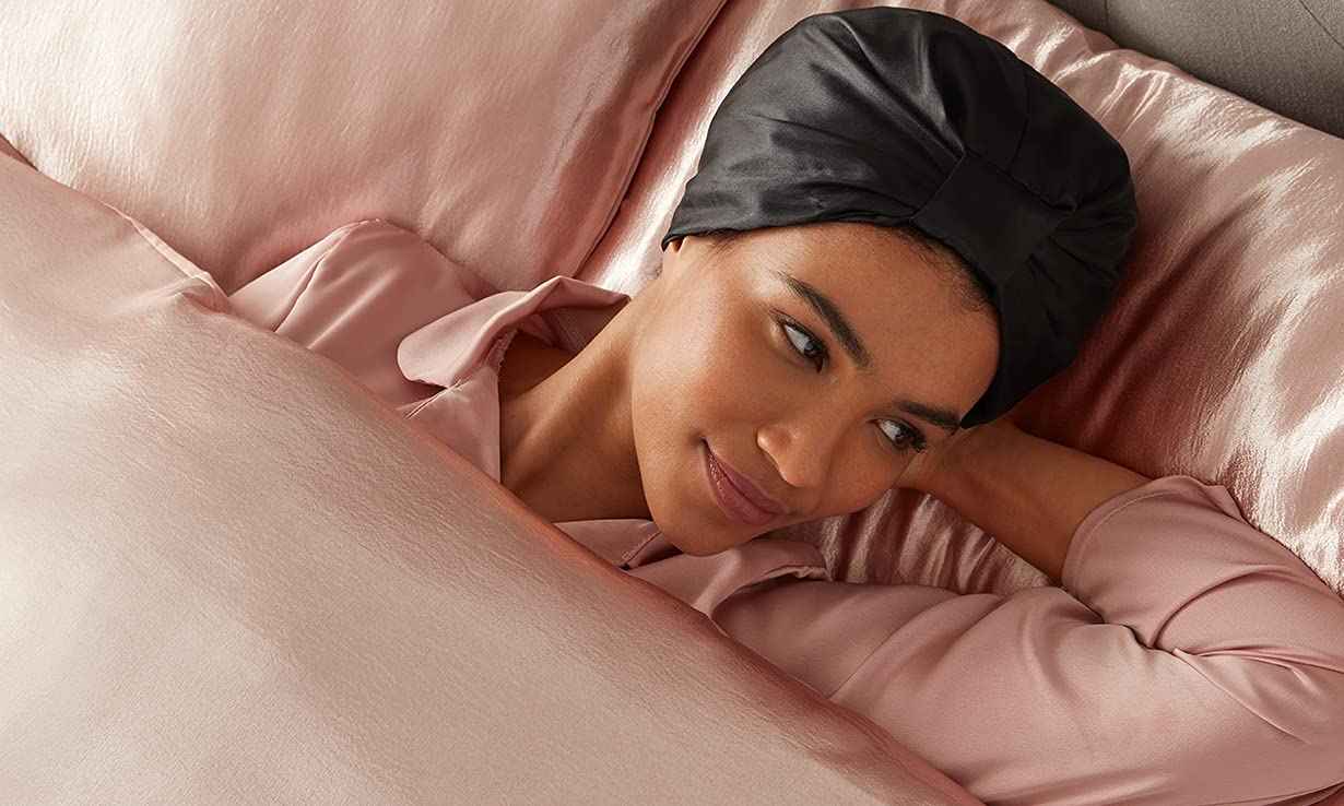 Grow Gorgeous Overnight Hair Wrap - Protects Hair from Friction - Extends Time Between Washes