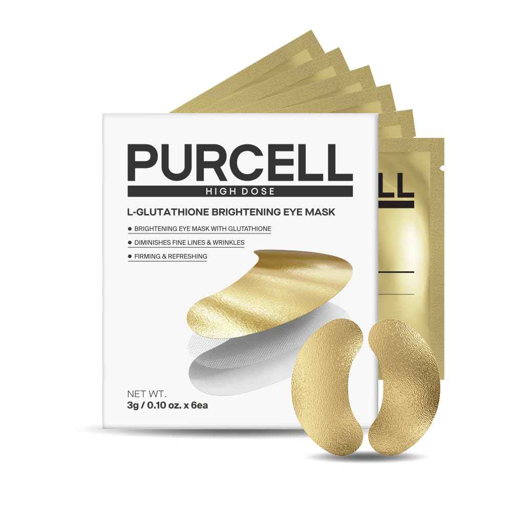 PURCELL L-Glutathione Brightening eye mask(6 pairs, 0.10oz)