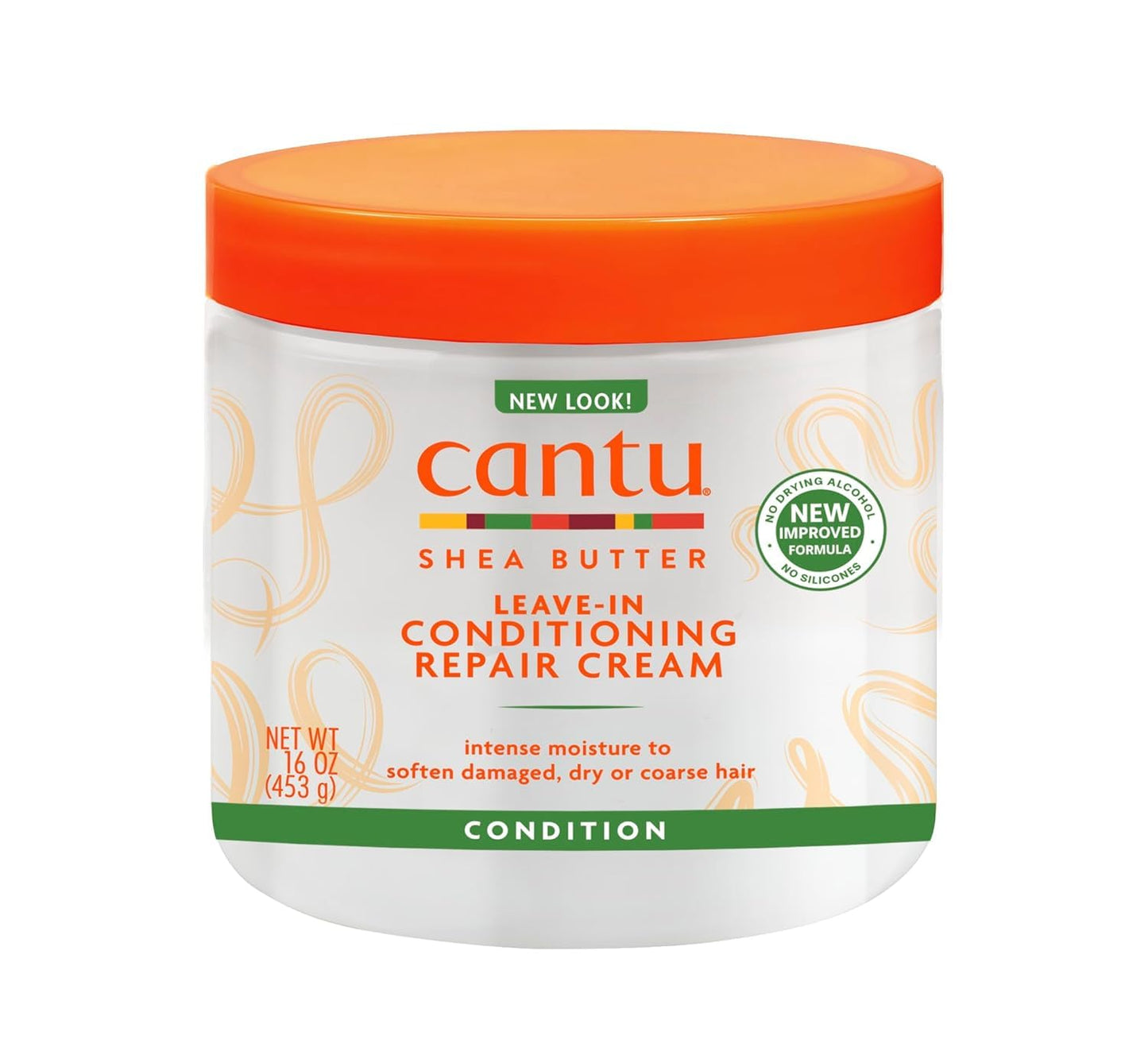 Cantu Leave-in Conditioning Repair Cream, 16 oz (Pack of 5)