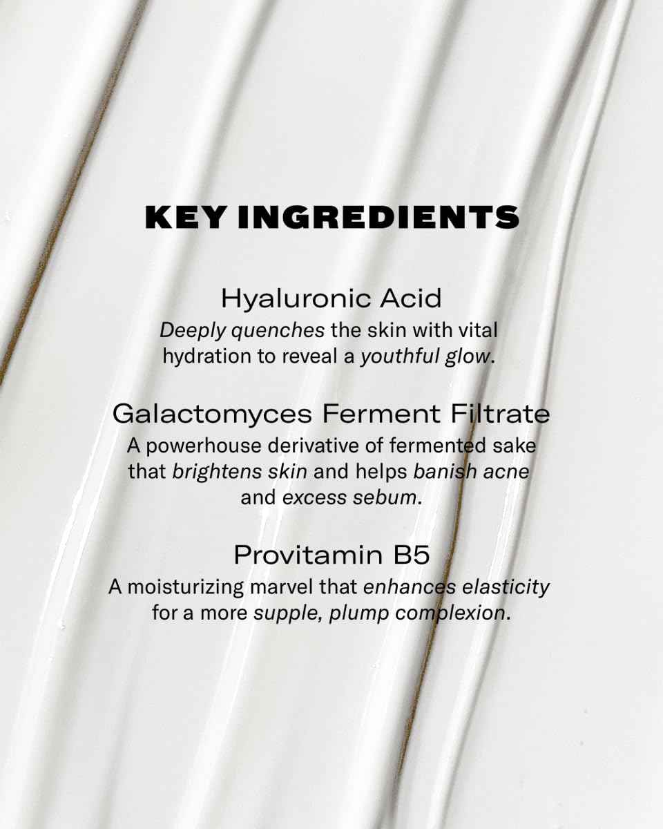 Then I Met You Essence Light Sunscreen, Broad Spectrum SPF 50 Lotion PA+++, with Hyaluronic Acid, Vegan, Cruelty-Free, 1.69 oz