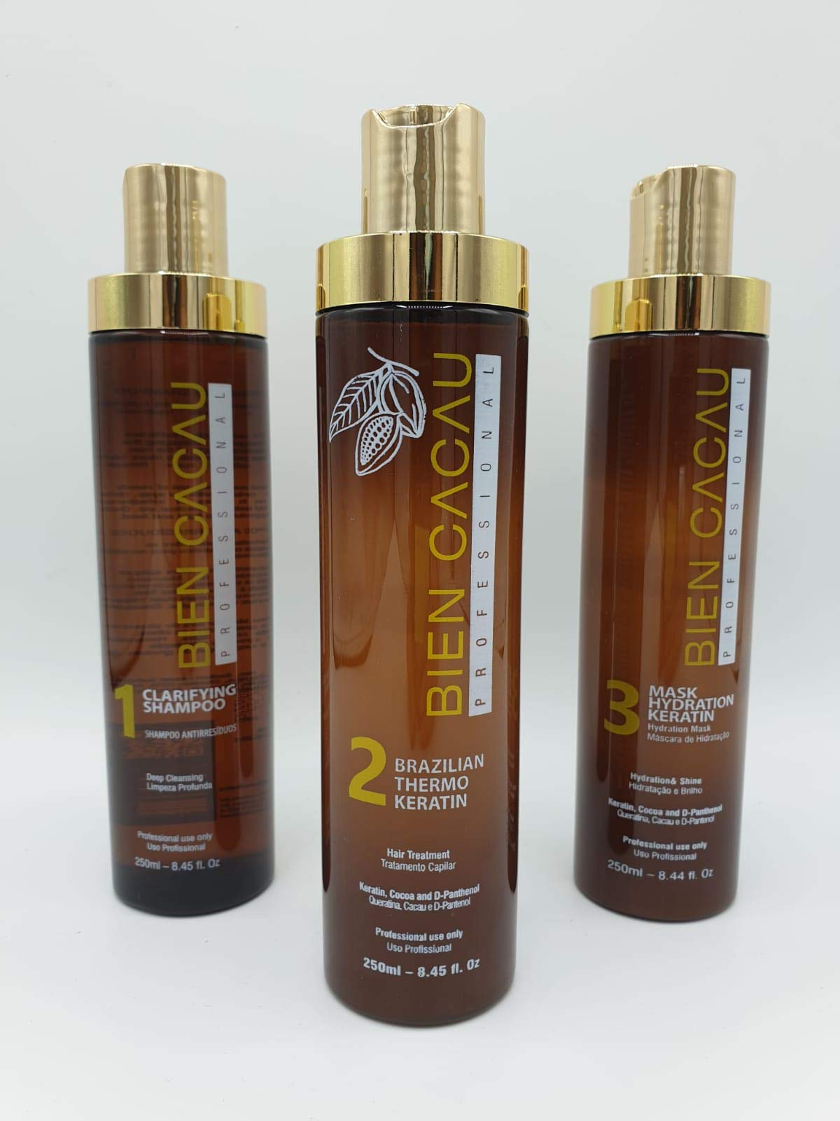 BRAZILIAN SMOOTHING BIEN CACAU KIT 3 X 250ML by Bien Cacau