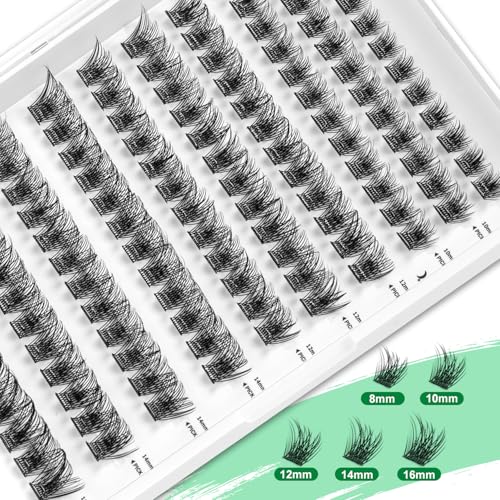 Self Adhesive Lash Clusters 240 Pcs, No Glue Needed