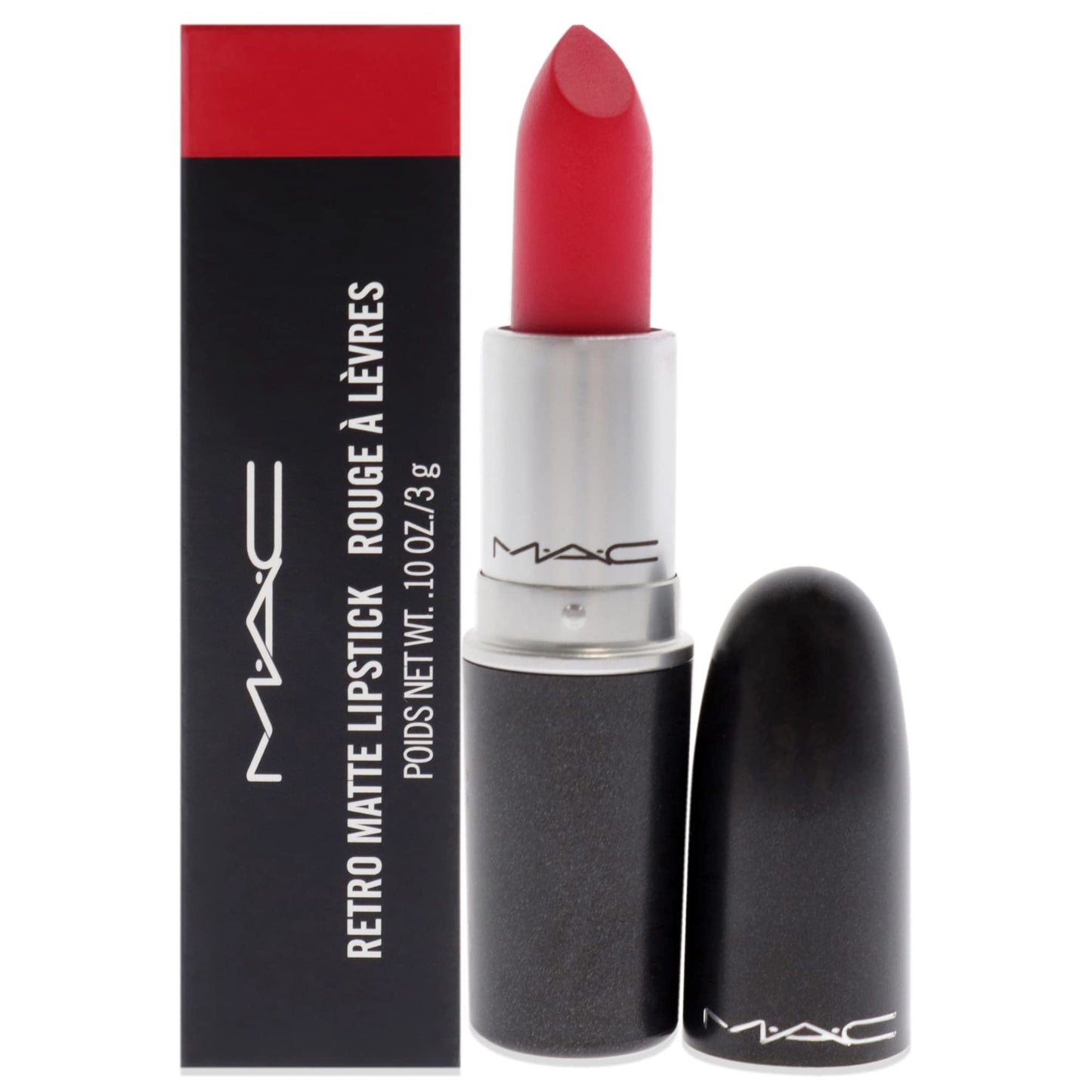 MAC Cosmetics/Retro Matte Lipstick Relentlessly Red .1 oz (3 ml) (Pack of 2)