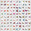 ELANE 100 Pcs Butterfly Flower Waterproof Temporary Tattoos for Women,Fake Tattoos for Kids,Small Temporary Tattoos for Women Sexy,Fake Tattoos for Girls