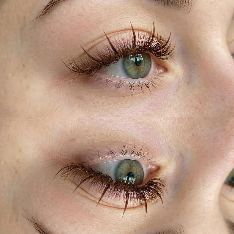 Premade Spike Lash Extensions 5D Wispy Wet Look Brown