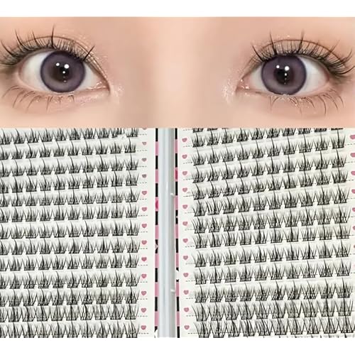 [4paris] Miss Lashes Girly Curl Voluminous Multi-Layered, 11mm Crisscross, GC11