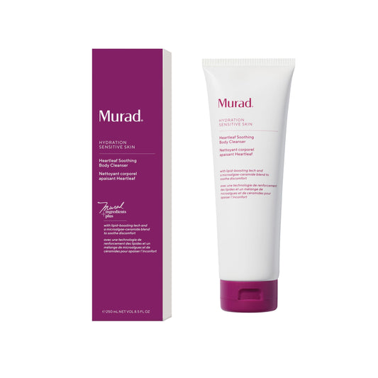 Murad Heartleaf Body Cleanser for Sensitive Skin – Gentle, Non-Stripping Cleanser with Ceramides and Skin-Boosting Lipids to Calm, Soften, Repair, and Fortify Skin Barrier – 8.5 Fl Oz