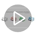Makeup Organizer with Drawers - White Cosmetic Storage