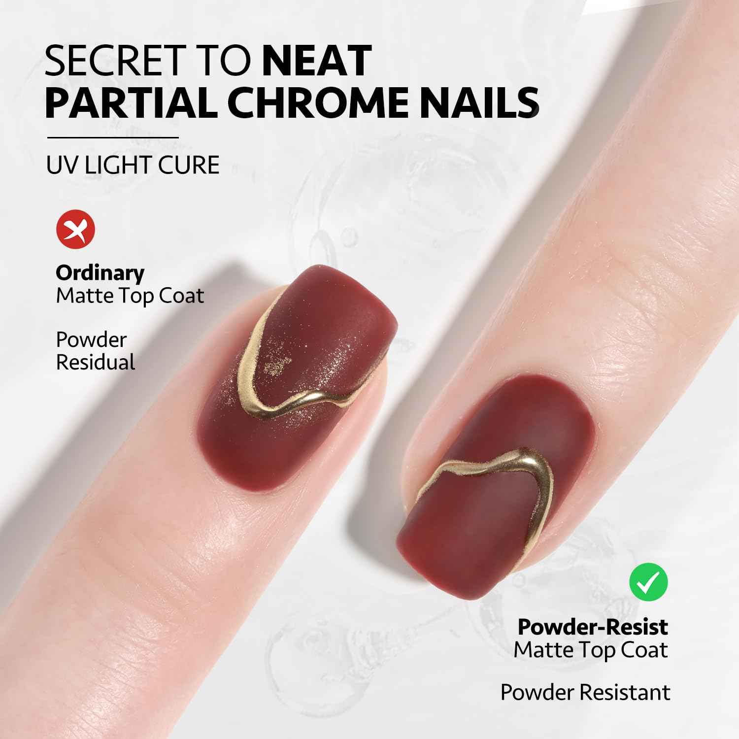 GAOY Glitter Cat Eye Gel Nail Polish Set with Matte Gel Top Coat