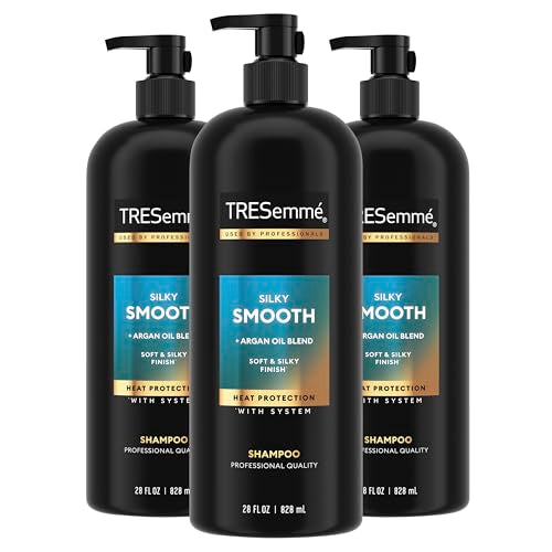 TRESemmé Silky Smooth Anti-Frizz Shampoo 28 oz (3 Pack) Unscented