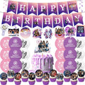 Singer Themed Birthday Party Decoration Set | Banner, Balloons & Toppers