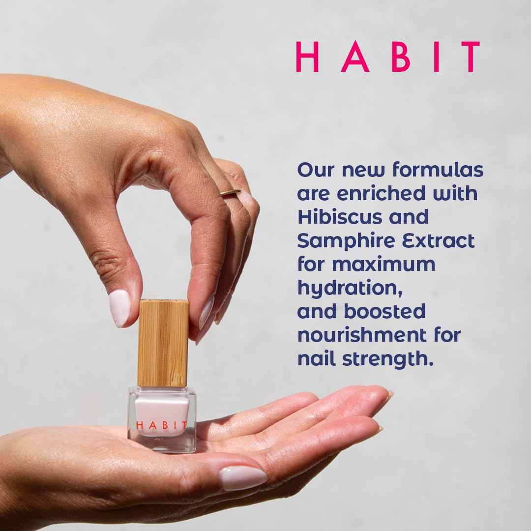 Habit Cosmetics | Vegan, Toxin-Free & Sustainably Packaged Nail Polish - Orange - .3oz (Versayce)