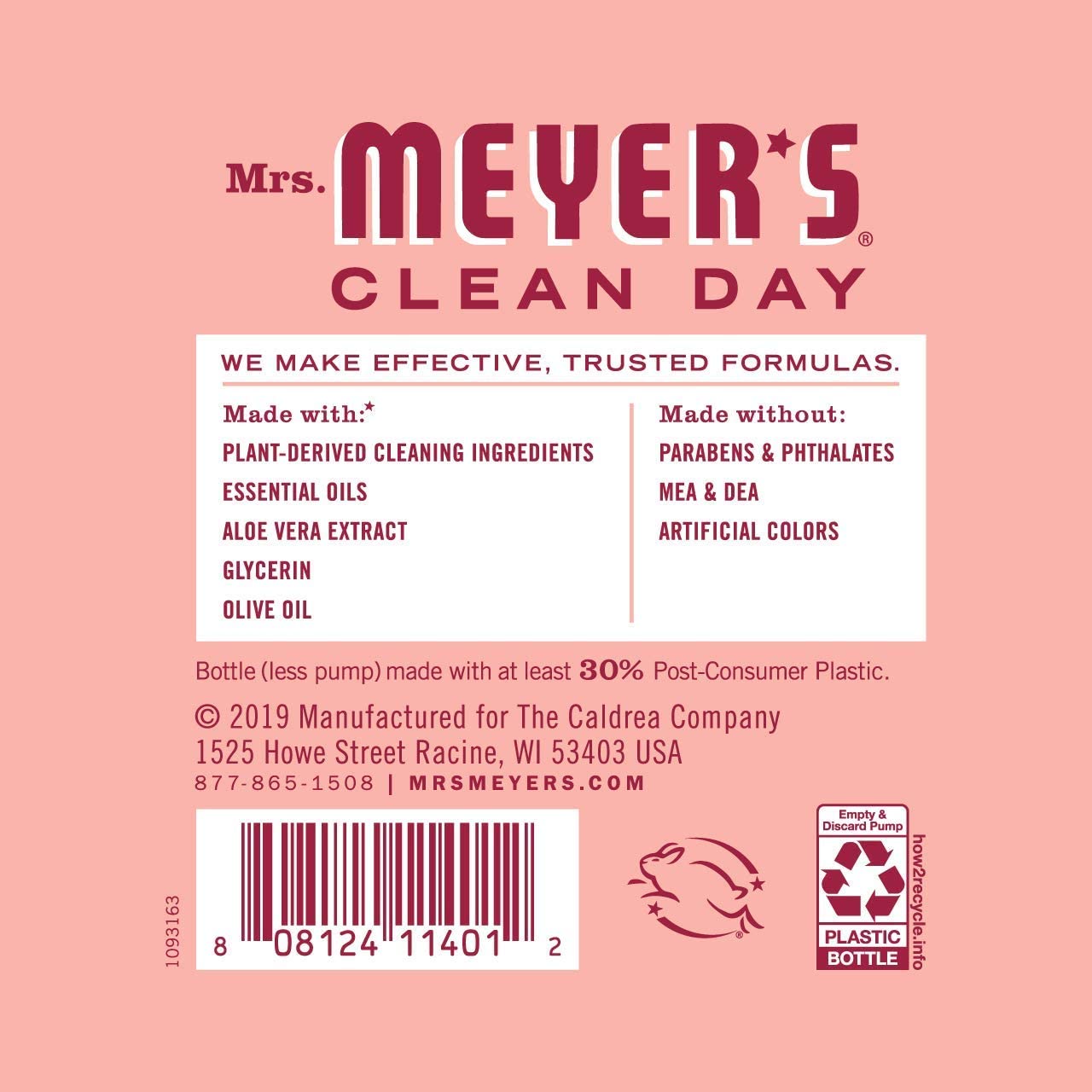 MRS. MEYER'S CLEAN DAY New Spring Scent Variety Pack (Rose + Lilac + Mint)