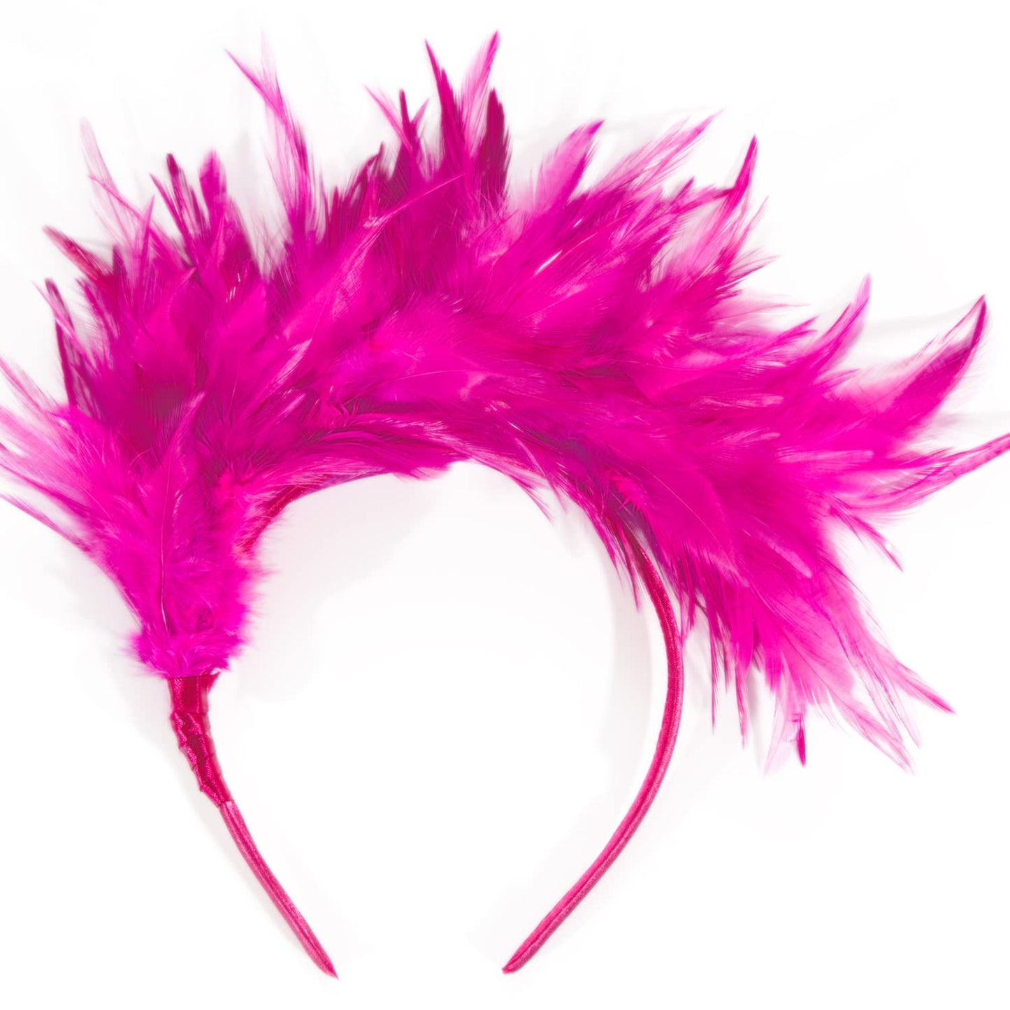 HIWIND Fashion Hairband Feathers Headband Tea Party Cocktail Wedding Headpiece