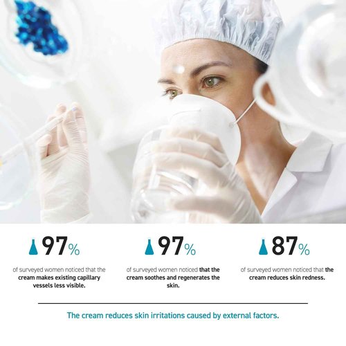 Bioliq - Dermo Strengthening & Protective Cream for Capillary Skin SPF 15 - With Vaccinium Macrocarpon Fruit Extract & Shea Butter - 30ml