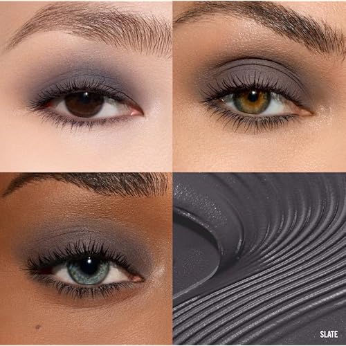 Makeup By Mario Master Mattes Long-Wear Cream Eyeshadow - Slate (Blue Gray)