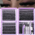640Pcs Lash Cluster Kit - 50D to 100D Volume Lashes 8-16mm
