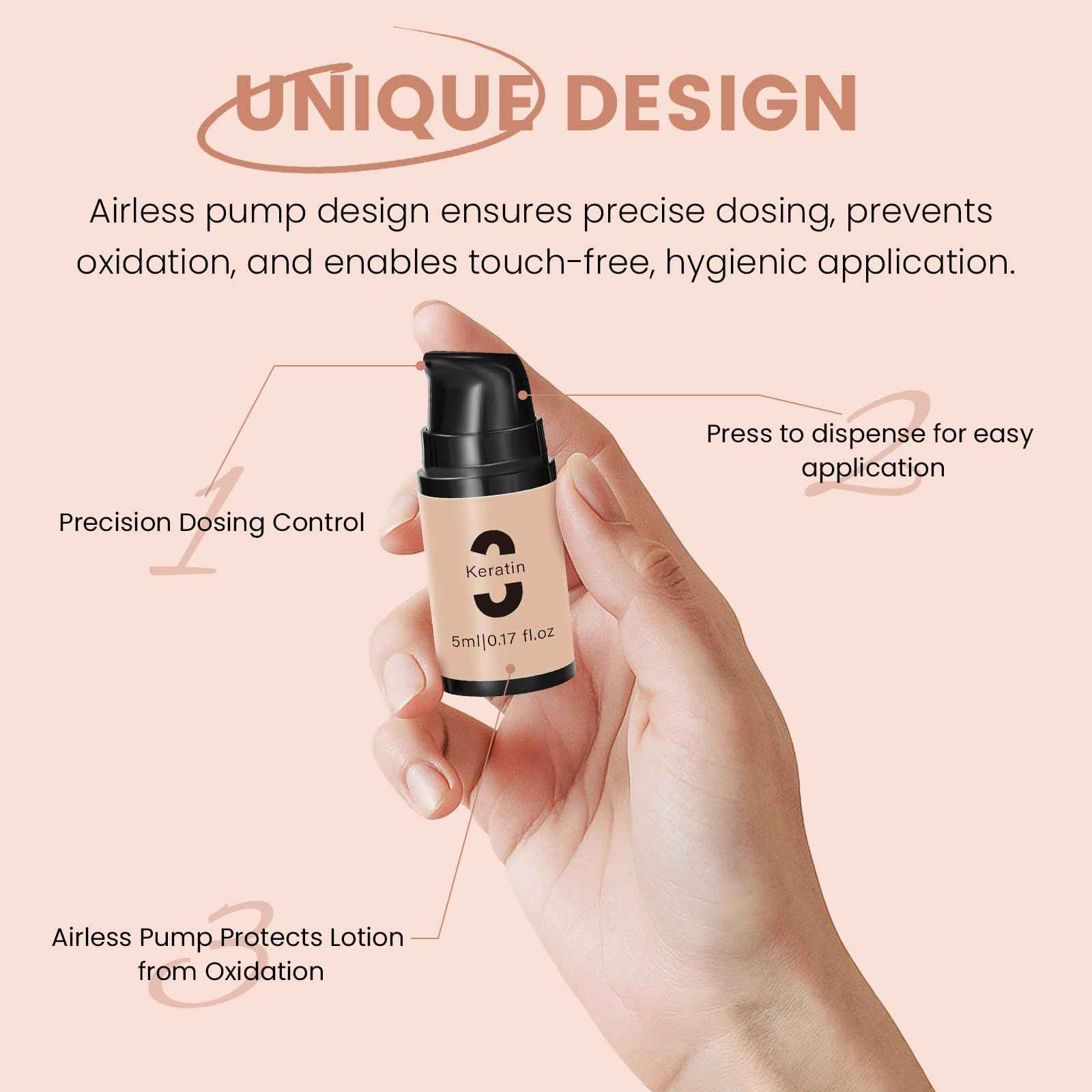 Libeauty Airless Pump Lash Lift and Black Color Kit, 4-in-1 Brow Lamination Kit with Lash Lift Ribbon, Eyelash Perm DIY Kit, Natural Black Color Gentle Formula with Salon Grade for Home Use