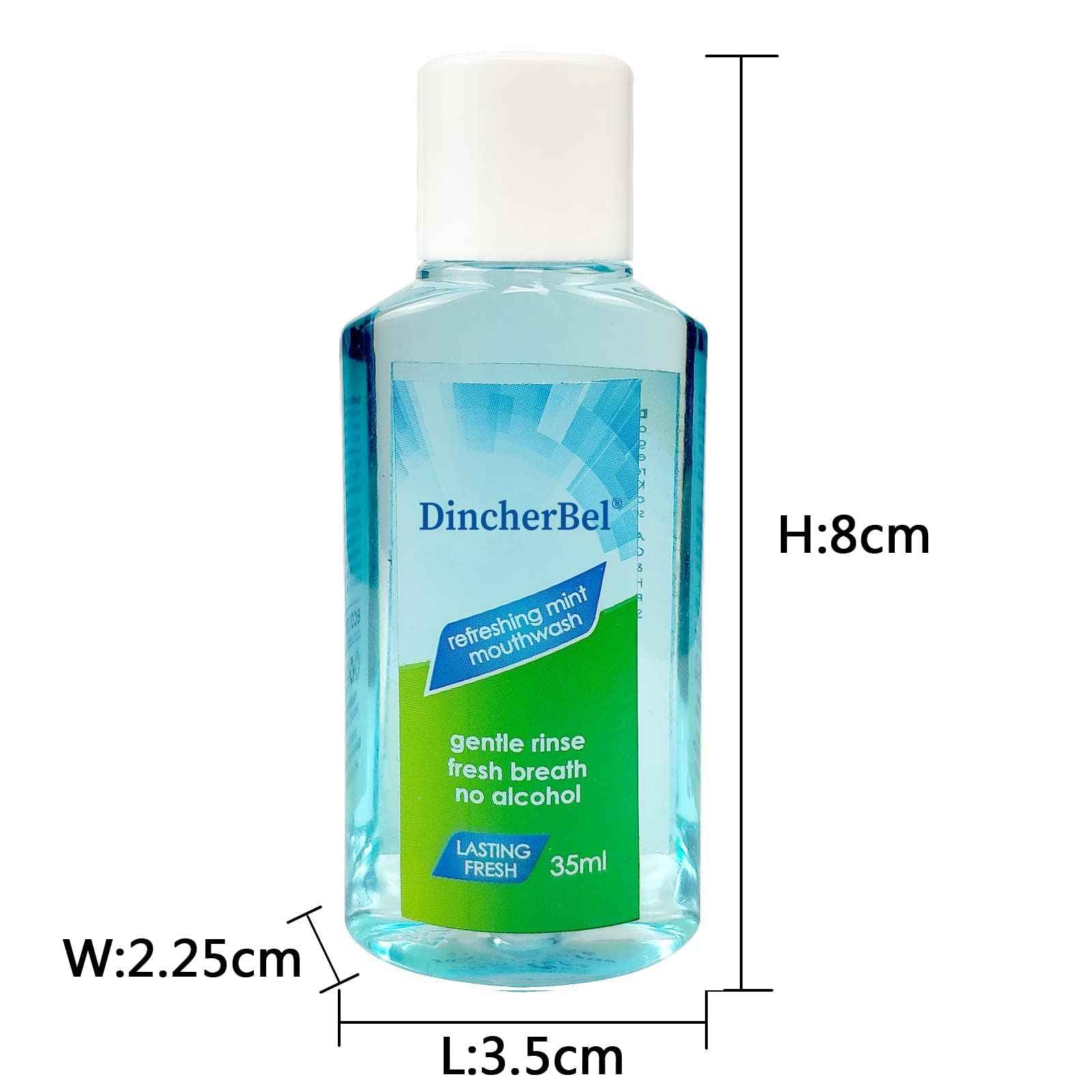 Mouthwash Travel Size, Portable Original Mint, 35ml/1.2oz (48 Pack)