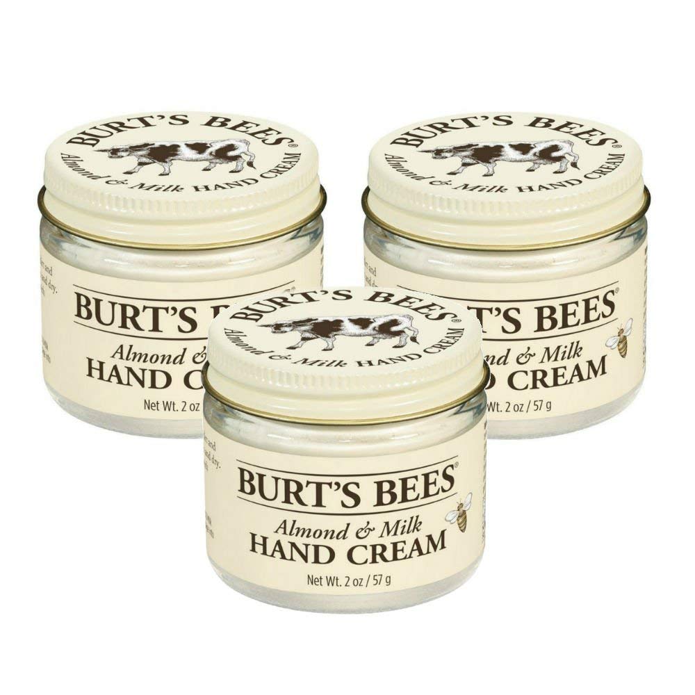 Burt's Bees Almond & Milk Hand Cream 2 Oz (Pack of 3)