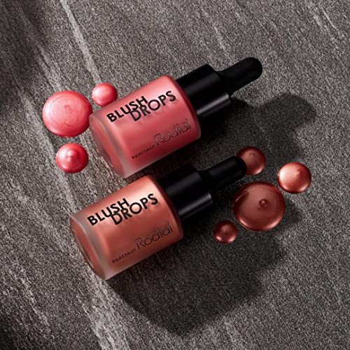 Rodial Blush Drops Sunset Kiss/Frosted Pink, 0.5 fl oz, Moisturising Make Up Blush Drops with Vitamin E, Liquid Blush with Naturally Radiant Finish, Long Lasting Finish