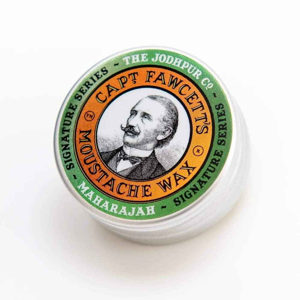 CAPTAIN FAWCETT Moustache Wax 0.5oz (0.5oz, Maharajah)