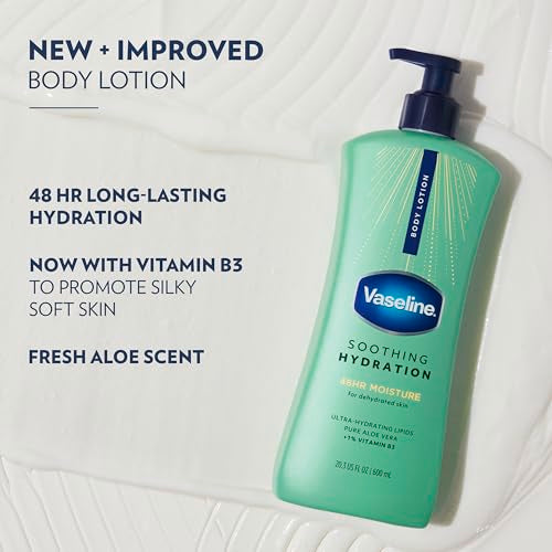 Vaseline Intensive Care Soothing Hydration Body Lotion, 20.3 oz (Pack of 3)