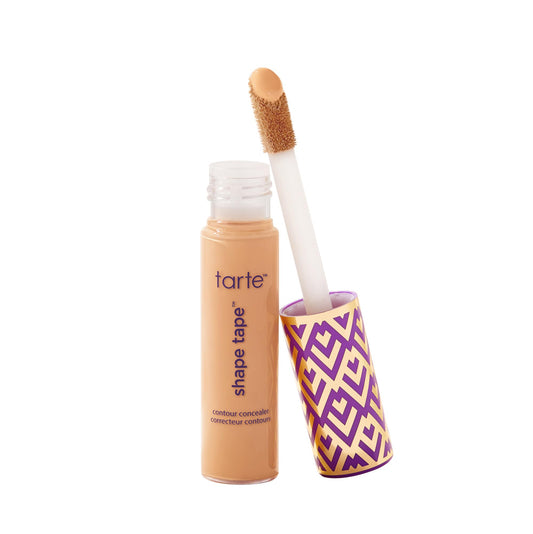 tarte shape tape concealer – Full Size-Coverage, Matte Finish for Under Eye, Dark Circles, Fine Lines, Redness & Discoloration, Longwear, Dermatologist-Tested, Vegan, Cruelty-Free
