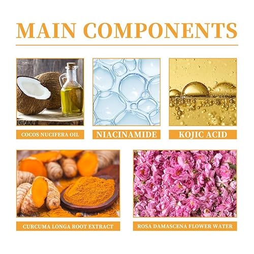 Turmeric Wash and Care Two Piece Set, Turmeric Soap & Face Wash with Brush, Foaming Mousse Facial Deep Cleansing Exfoliating for Face & Body Skin Care (2,2Set)