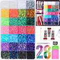 Complete Bedazzler Kit with 28 Colors of 3mm Rhinestones