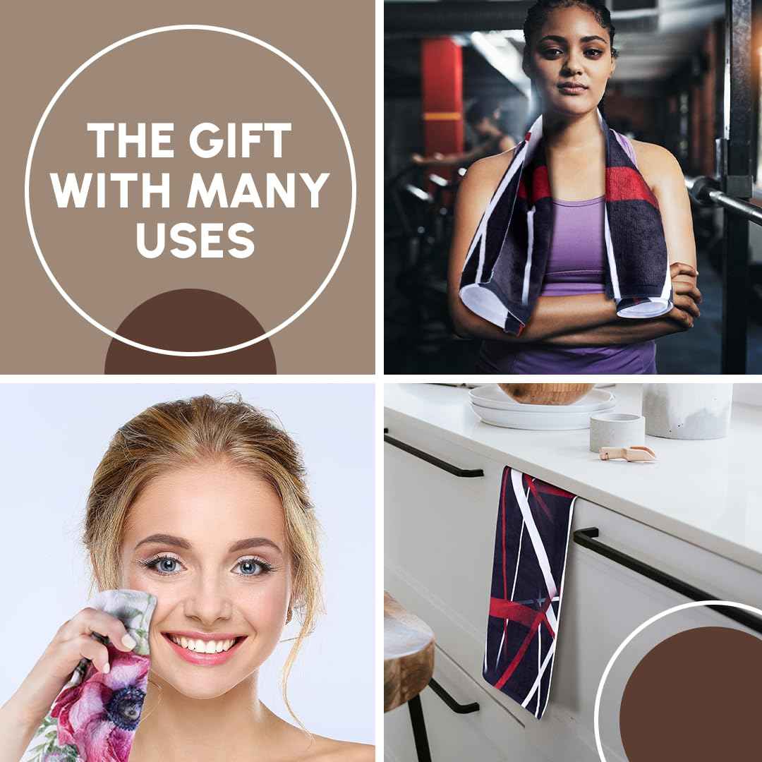 3D Rose Versailles Garden TWL_28353_1 Towel, 15" x 22"