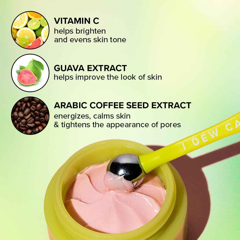 I DEW CARE Vitamin C Eye Cream & Roller Set - Glow-Key | Korean Skin Care, Dark Circles Reducer, Treatment with Hyaluronic Acid, Niacinamide, Cooling Eye Stick Ball 0.50 FL Oz