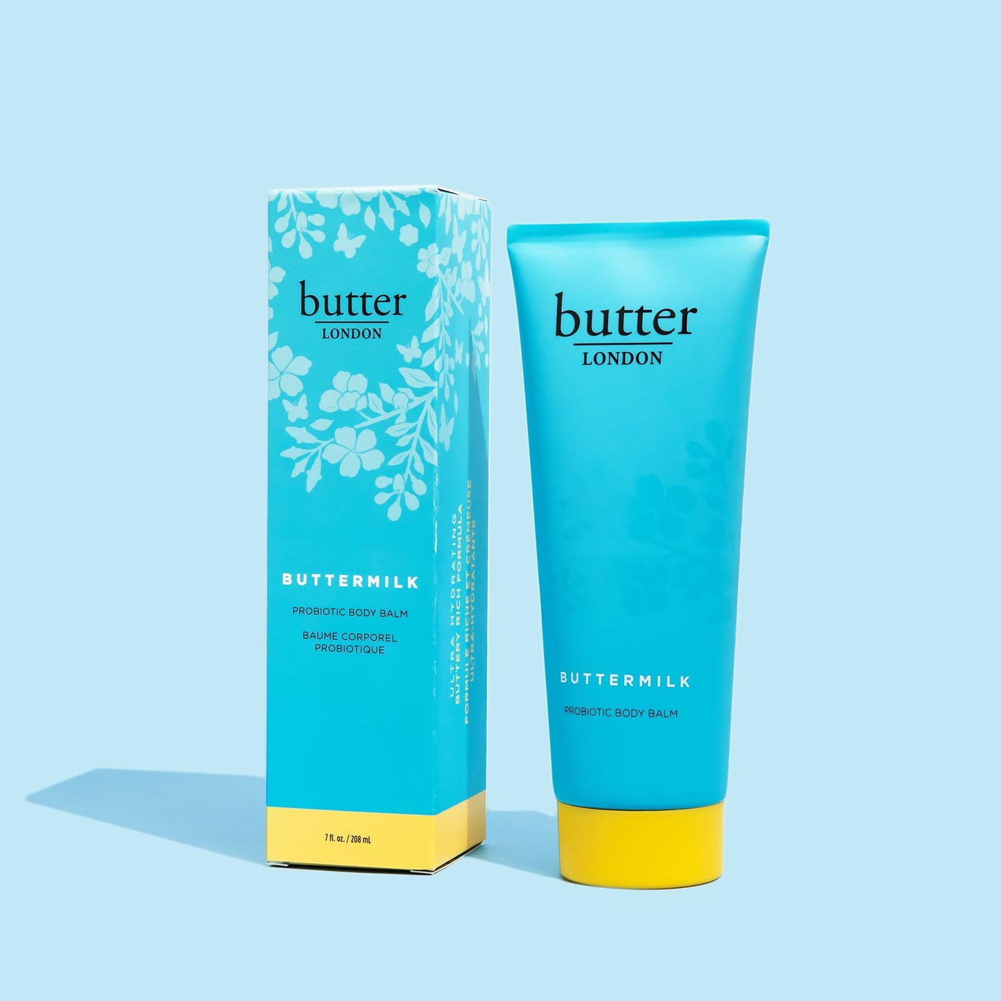 butter LONDON Buttermilk Probiotic Body Balm, Soothes & Moisturizes Skin, Shea Butter, Champagne Scent, Cruelty Free