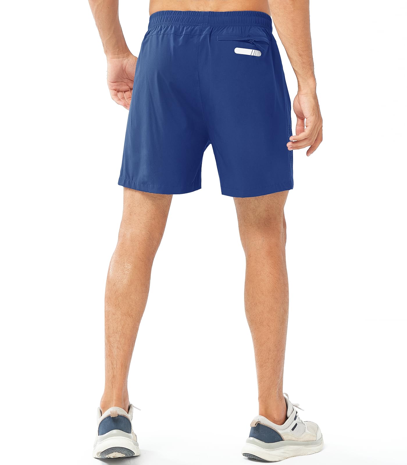 NORTHYARD Men's Athletic Running Shorts Quick Dry Workout Shorts 7"/ 5"/ 9" Lightweight Sports Gym Basketball Shorts Hiking Exercise ROYALBLUE-5inch S