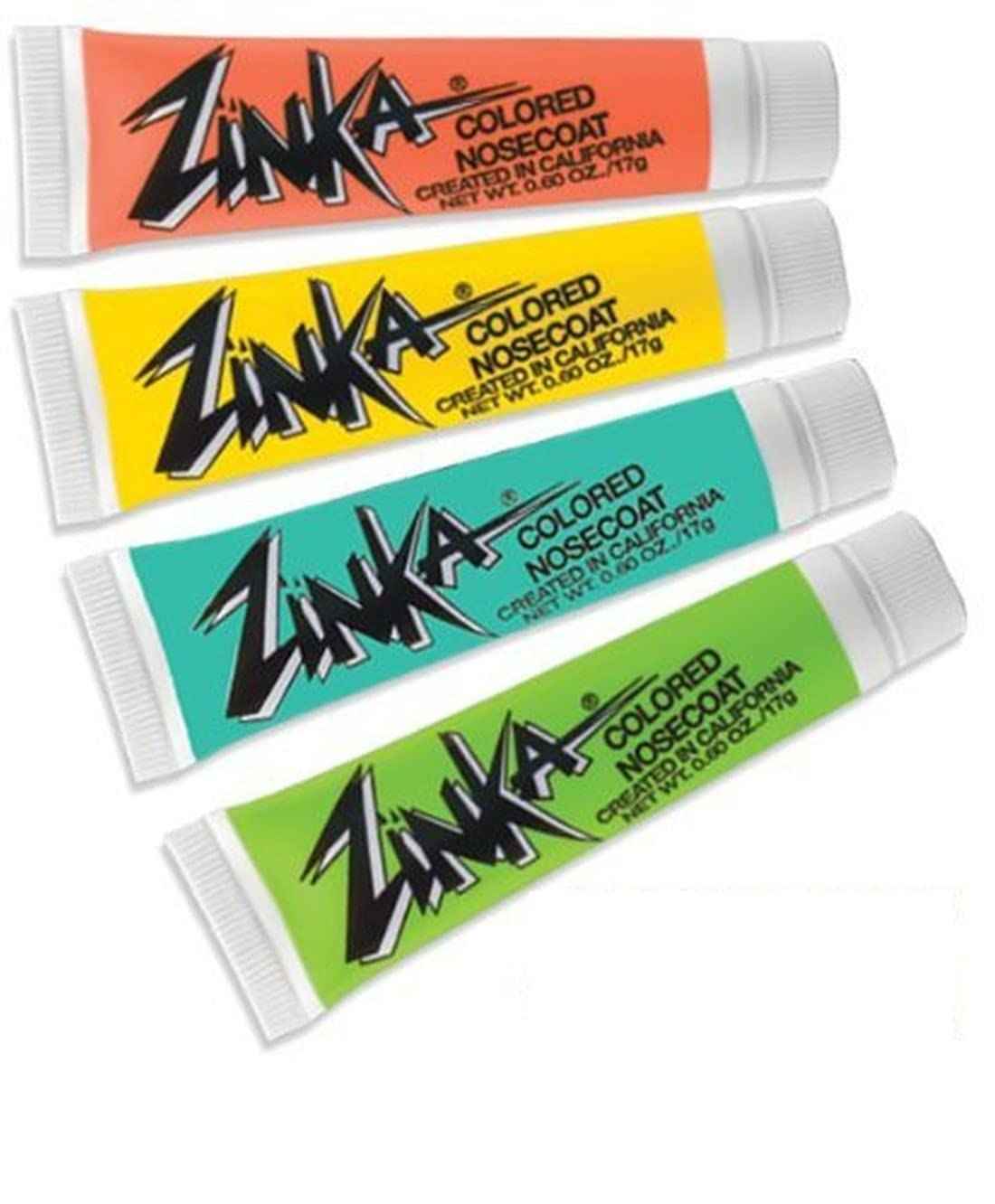 Zinka 4 Pack – Neon Green/Yellow/Orange/Teal