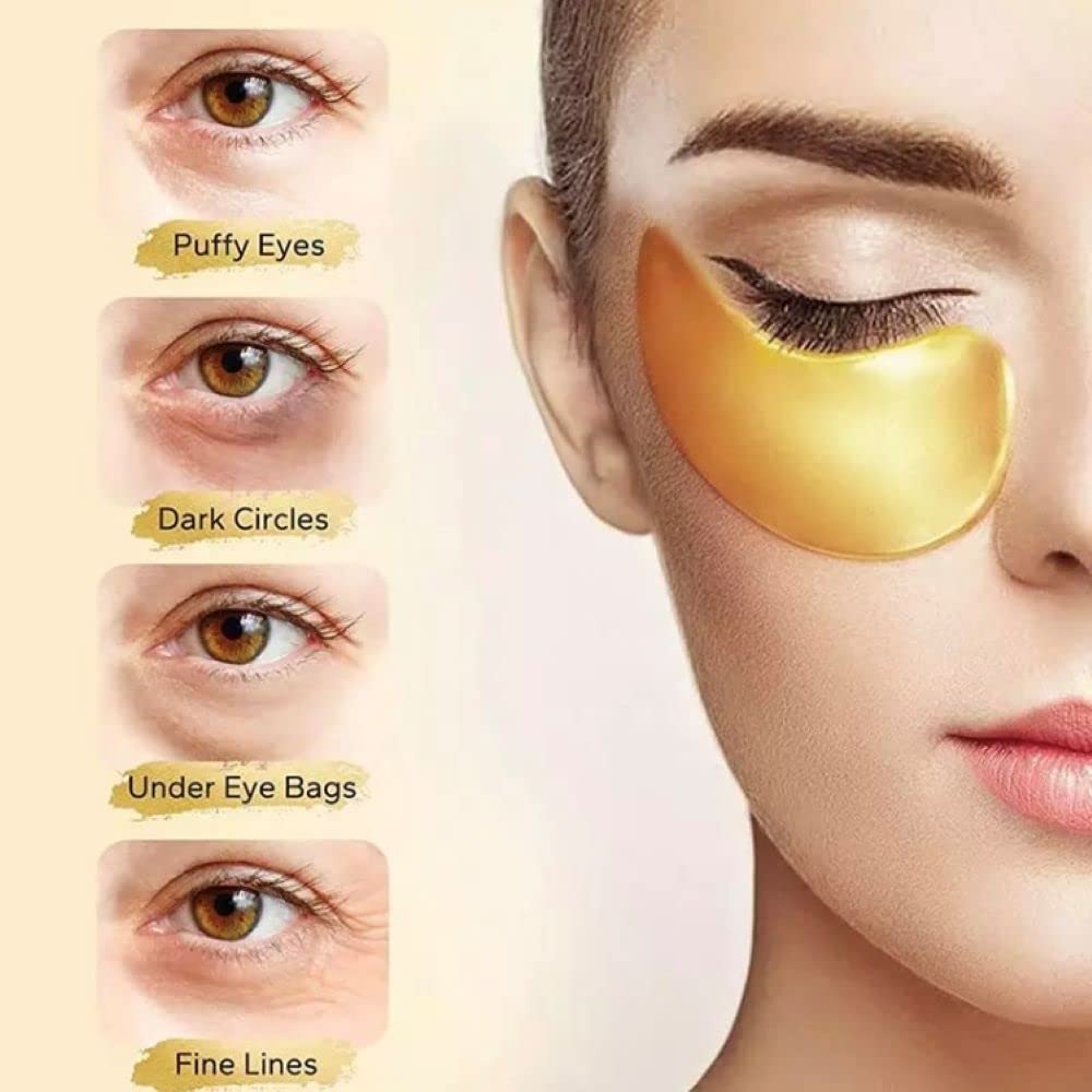 Monarch Imports Under Eye Patches Collagen Crystal Eye Mask, Under Eye Mask for Face Care, Eye Masks for Puffiness and Dark Circles, Firming, Moisturizing Eye Mask