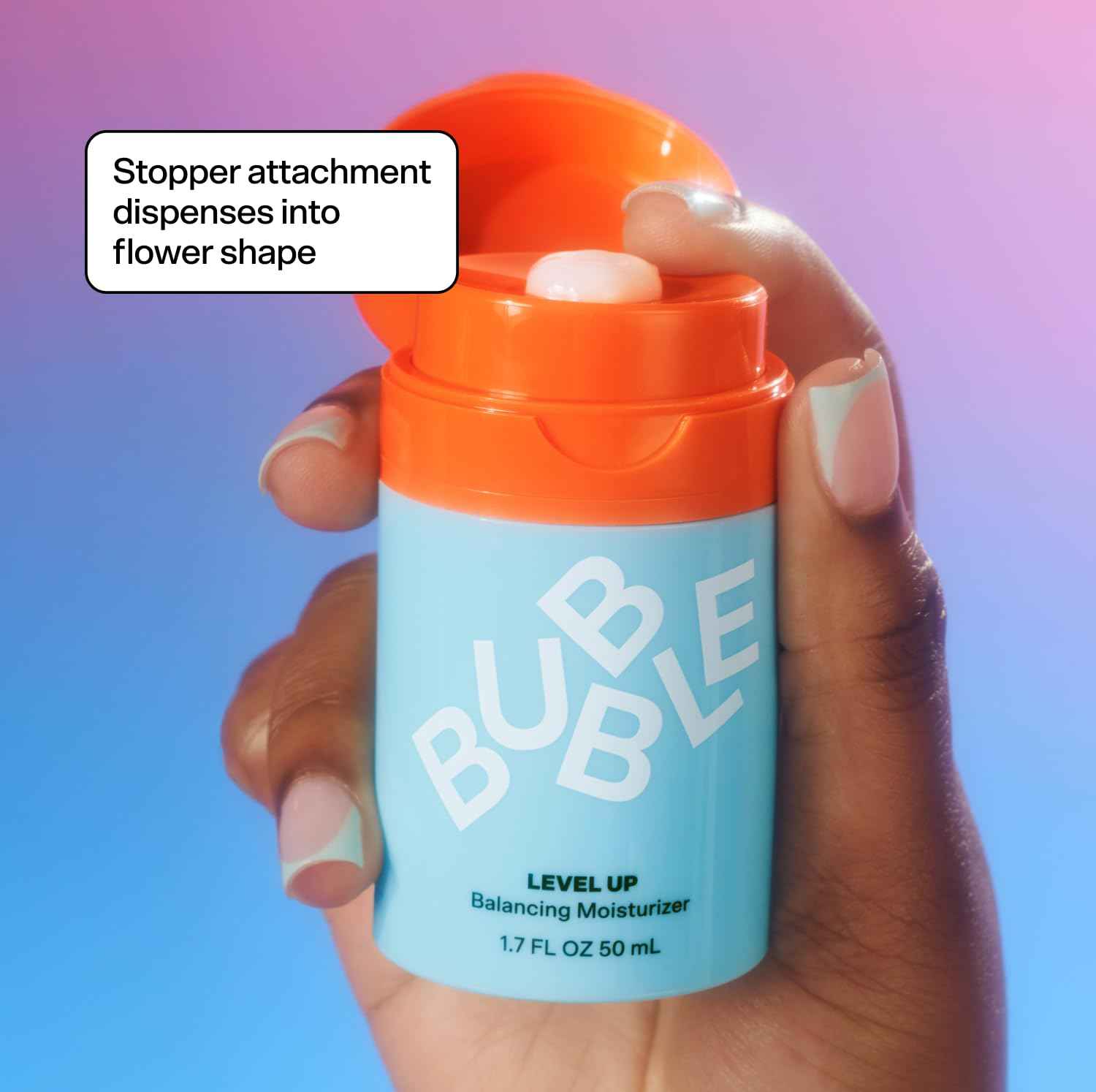 Bubble Skincare Fresh Start Exfoliating Gel Cleanser (125ml) + Level Up Balancing & Hydrating Face Moisturizer (50ml)